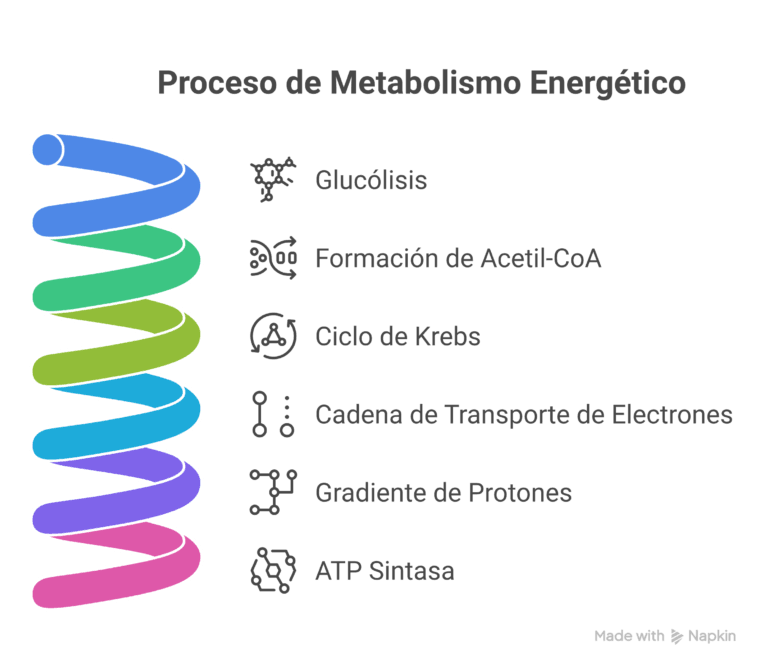 Metabolismo energético: fundamentos bioquímicos y celulares