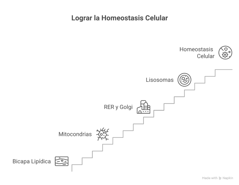Membrana plasmática y orgánulos citoplasmáticos en biología celular y bioquímica