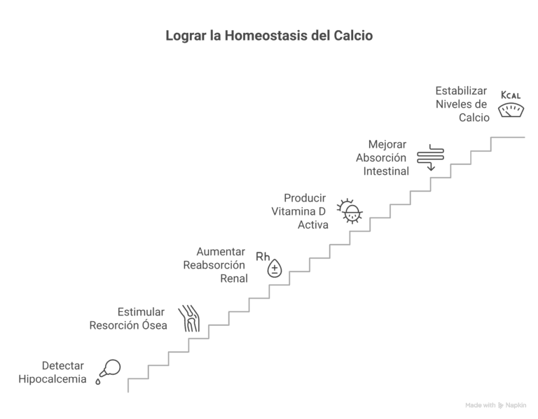 Homeostasis del calcio: regulación y función fisiológica